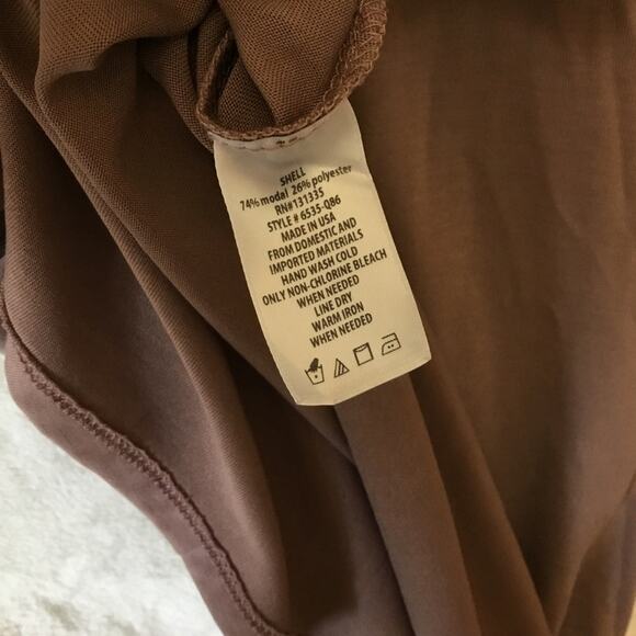 Socialite Mocha Strappy Mini Dress - Picture 9 of 9